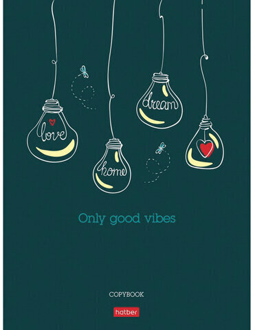 Тетрадь А5, 60 л., HATBER, скоба, клетка, картон с тиснением, "Женские секреты", (5 видов), 60Т5тВ1