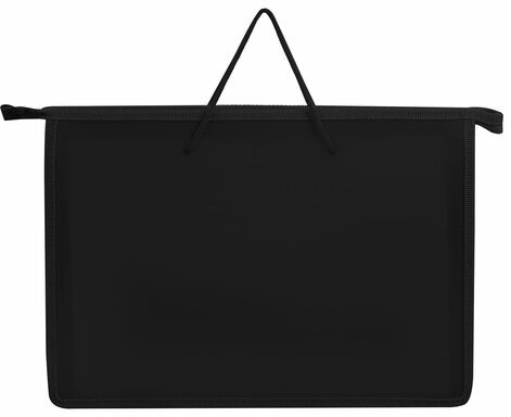 Папка на молнии с ручками ПИФАГОР А4, 1 отделение, пластик, ручки-шнурок, "Space warrior", 270866