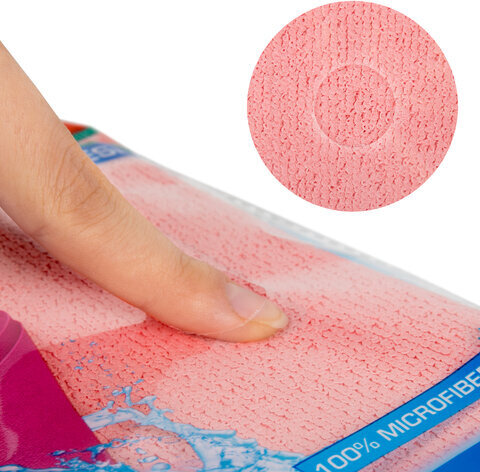 Салфетка губчатая из микрофибры PVA супервпитывающая "HIGH ABSORB", КОМПЛЕКТ 2 шт., 30х30 см, LAIMA, 607790