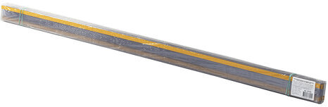 Ценникодержатели полочные самоклеящиеся прозрачные 1000 мм, КОМПЛЕКТ 10 шт., DBR39, 197265