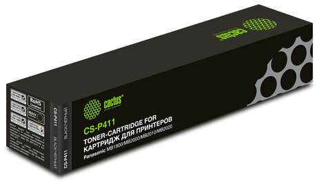 Тонер-картридж CACTUS (CS-P411) для PANASONIC KX-MB1900/2000/2020/2030, ресурс 2000 стр.