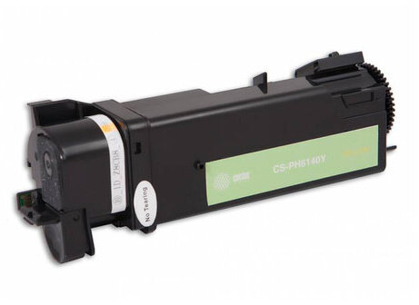 Тонер-картридж CACTUS (CS-PH6140Y) для XEROX Color Phaser 6140, желтый, ресурс 2000 стр.