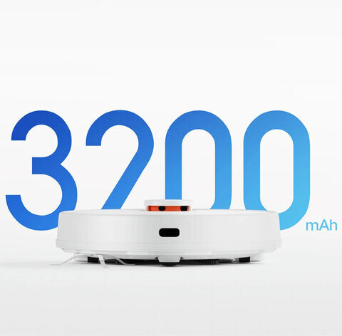Робот-пылесос XIAOMI Mi Robot Vacuum S10, влажная уборка, контейнер 0,3 л, работа до 130 минут, белый, BHR5988EU