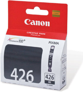 Картридж струйный CANON (CLI-426Bk) Pixma MG5140/MG5240/MG6140/MG8140, черный, оригинальный, 4556B001