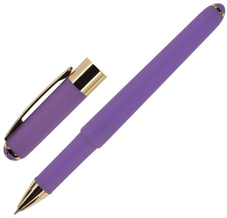 Ручка шариковая BRUNO VISCONTI Monaco, лавандовый корпус, узел 0,5 мм, линия 0,3 мм, синяя, 20-0125/16