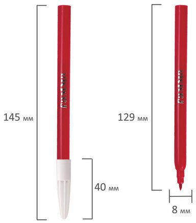 Фломастеры ГАММА "Мультики", 12 цветов, вентилируемый колпачок, картонная упаковка, 180319_05