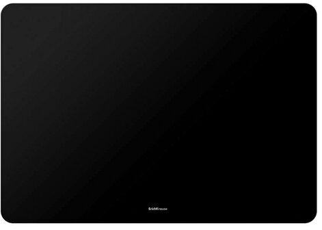 Коврик-подкладка настольный ERICH KRAUSE "Matt Total Black", A2 (660х440 мм), черный, 61240