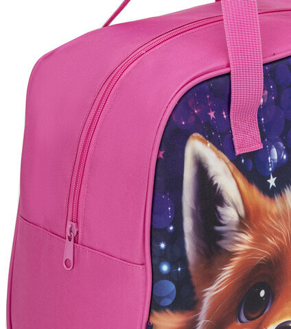 Сумка для занятий BRAUBERG с ручками, 35x25x15 см, "Cute fox", 272379