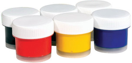 Краски акриловые художественные глянцевые ЛУЧ 6 цветов по 20 мл, в баночках, 22С 1408-09, 22С 1408-08