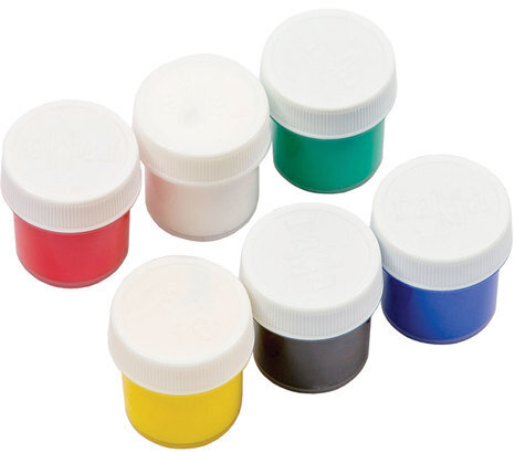 Гуашь ГАММА "Классическая", 6 цветов по 20 мл, без кисти, картонная упаковка, 2210306