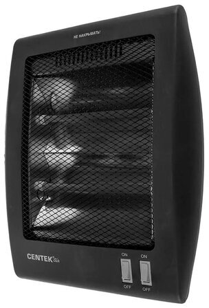 Обогреватель инфракрасный CENTEK CT-6100 DGY, 800 Вт, 2 режима, напольная установка, черный
