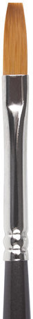 Кисть художественная проф. BRAUBERG ART CLASSIC, синтетика мягкая под колонок, плоск, № 4, кор руч, 200697