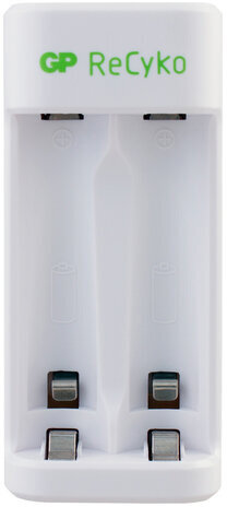 Зарядное устройство GP с аккумуляторами, AA 1300 mAh 2 шт. + AAA 650 mAh 2 шт., E211130/65-2CRB4, E21113065-2CRB4