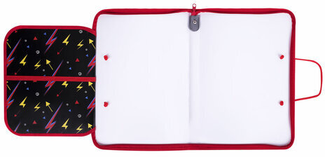 Папка для труда на молнии с ручками ПИФАГОР А4, 1 отделение, пластик, органайзер, "Street Legend", 271473