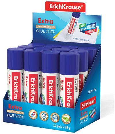 Клей-карандаш ERICH KRAUSE, 36 г, 14443