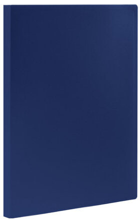Папка 10 вкладышей STAFF, синяя, 0,5 мм, 225688
