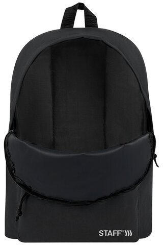 Рюкзак STAFF STREET универсальный, черный, 38x28x12 см, 226370