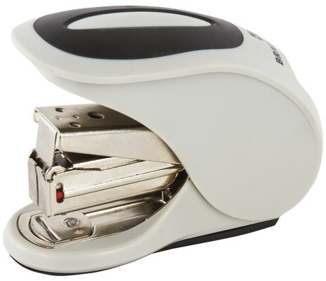 Степлер ЭНЕРГОСБЕРЕГАЮЩИЙ №24/6, 26/6 BRAUBERG "Easy Press", до 30 листов, БЕЗ УСИЛИЙ, 226843