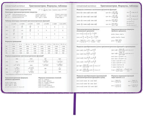 Дневник 1-11 класс 48 л., кожзам (твердая с поролоном), фольга, BRAUBERG "SPARKLE", фиолетовый, 105461