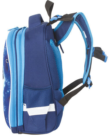 Ранец BRAUBERG PREMIUM, 2 отделения, с брелком, Sports, 38х29х16 см, 227814