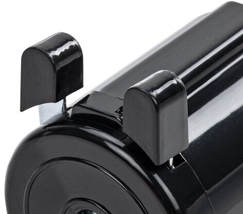 Точилка механическая BRAUBERG "JET", металлический механизм, корпус черный, 229566