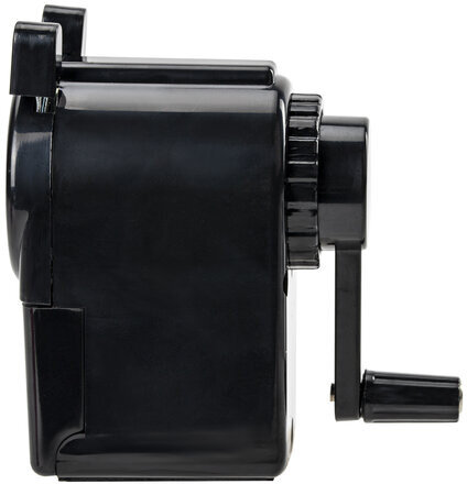 Точилка механическая BRAUBERG "JET", металлический механизм, корпус черный, 229566