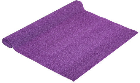 Бумага гофрированная/креповая (ИТАЛИЯ) 180 г/м2, 50х250 см, фиолетовая (593), BRAUBERG FIORE, 112645