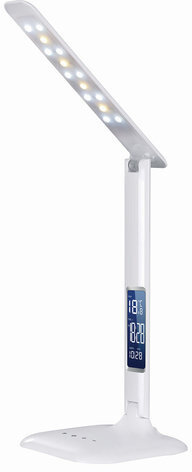 Настольная лампа-светильник SONNEN BR-888A, подставка, светодиодный, LED, 9 Вт, белый, 236664