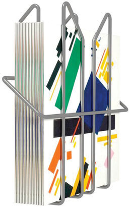 Лоток навесной для стоек ПАРУС, А5, 160х160х50 мм, проволочный, хром, 290444