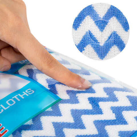 Салфетка BIG SIZE 40х50 см универсальная из микрофибры, КОМПЛЕКТ 2 штуки, LAIMA, 607791