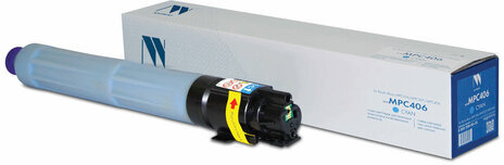 Картридж лазерный NV PRINT (NV-MPC406C) для Ricoh Aficio-MPC306/MPC307/MPC406 голубой, ресурс 6000 страниц
