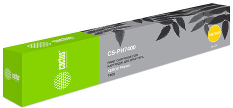 Тонер-картридж CACTUS (CS-PH7400) для XEROX Phaser 7400, черный, ресурс 15000 стр.