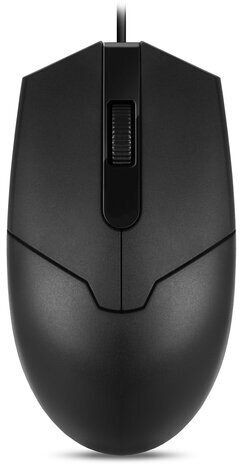 Мышь проводная SVEN RX-30, USB, 2 кнопки + 1 колесо-кнопка, оптическая, черная, SV-018, SV-018214