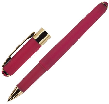 Ручка шариковая BRUNO VISCONTI Monaco, пурпурный корпус, узел 0,5 мм, линия 0,3 мм, синяя, 20-0125/22