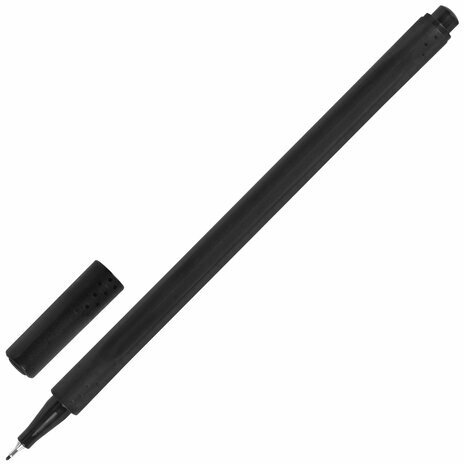 Ручки капиллярные (линеры), 36 ЦВЕТОВ, BRAUBERG ART, "Classic", трехгранные, металлический наконечник, линия письма 0,4 мм, 144150