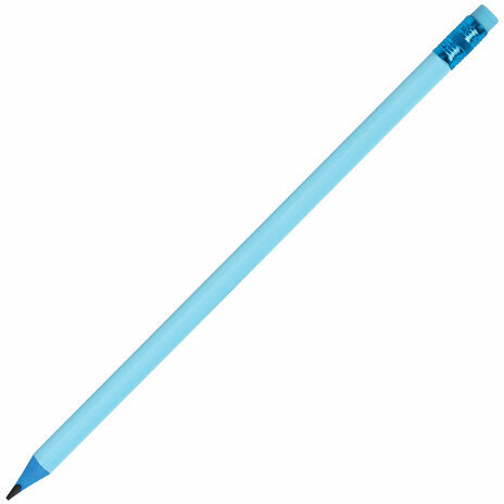 Набор карандашей чернографитных с ластиком BRAUBERG "PASTEL" 12 шт., HB, 181997