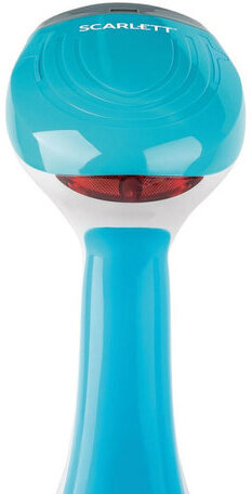 Отпариватель ручной SCARLETT SC-GS135S04, 1400 Вт, 50 г/мин, резервуар 0,2 л, 1 режим, белый/голубой