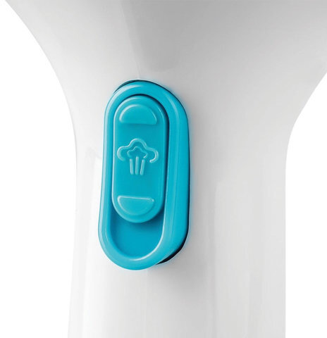 Отпариватель ручной SCARLETT SC-GS135S04, 1400 Вт, 50 г/мин, резервуар 0,2 л, 1 режим, белый/голубой