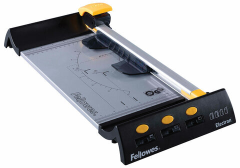 Резак роликовый FELLOWES ELECTRON A4, 4 стиля резки, до 10 л., длина резки 320 мм, FS-54104