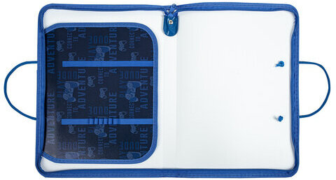 Папка для труда на молнии с ручками ПИФАГОР А4, 1 отделение, пластик, органайзер, "Aracde Fun", 271474