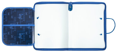 Папка для труда на молнии с ручками ПИФАГОР А4, 1 отделение, пластик, органайзер, "Aracde Fun", 271474