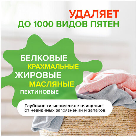 Гель для стирки концентрированный биоразлагаемый 5 л, SYNERGETIC "Магическая орхидея", 109823