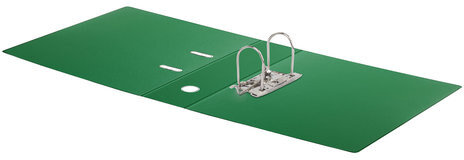 Папка-регистратор BRAUBERG с двухсторонним покрытием из ПВХ, 70 мм, светло-зеленая, 222654