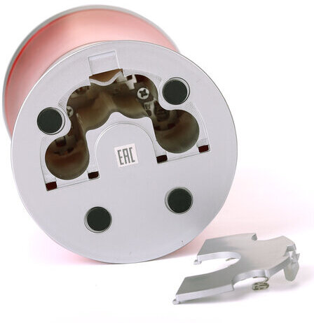 Точилка электрическая BRAUBERG "STYLE", питание от USB/4 батареек АА, красная, 223568