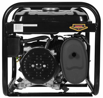 Бензиновый генератор HUTER DY4000L, 3200 Вт, 7 л.с., 4-тактный, 15 л, ручной стартер, 64/1/21