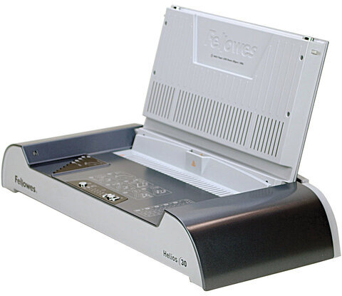 Переплетная машина для термопереплета FELLOWES "HELIOS 30", сшивает до 300 л., А4, нагрев 4 мин., FS-56410