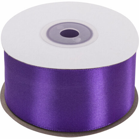 Лента атласная ширина 38 мм, длина 23 м, фиолетовая, BRAUBERG, 591518