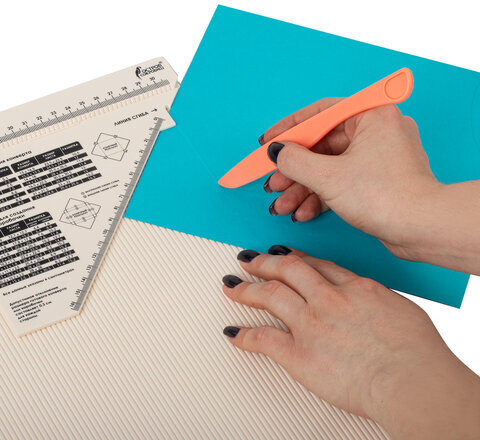 Доска для биговки многофункциональная БОЛЬШАЯ 33х34,6 см, ОСТРОВ СОКРОВИЩ, 662778