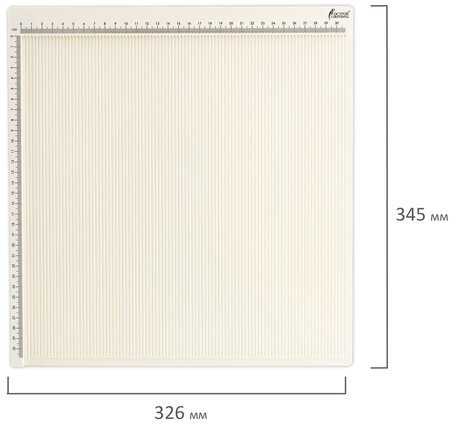Доска для биговки многофункциональная БОЛЬШАЯ 33х34,6 см, ОСТРОВ СОКРОВИЩ, 662778