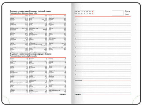 Ежедневник недатированный А5 (138х213 мм), BRAUBERG VISTA, под кожу, гибкий, 136 л., "Paistley", 112039